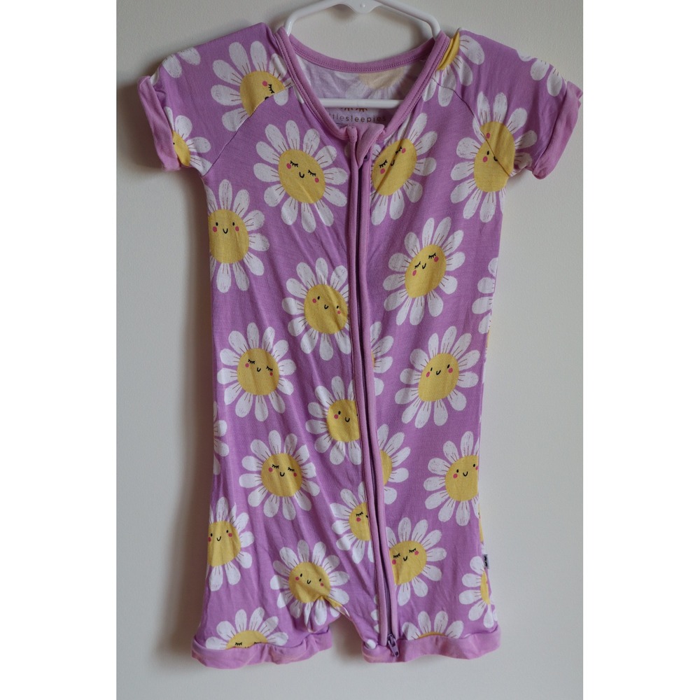 Little Sleepies Daisy Daydream Shorty Zippy 2T